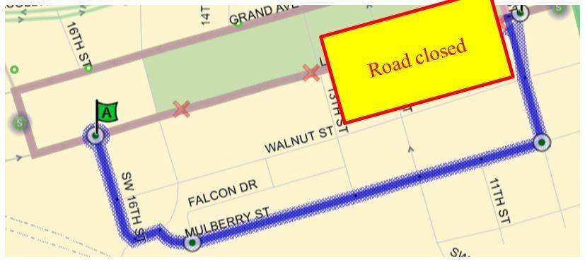Latino fest detour